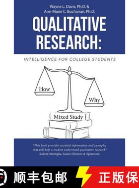 【3-4周达】QUALITATIVE RESEARCH : INTELLIGENCE FOR COLLEGE STUDENTS [9781504348232]