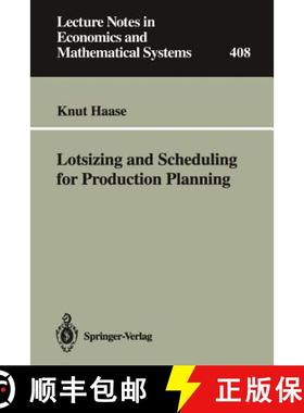 【3-4周达】Lotsizing and Scheduling for Production Planning [9783540578338]