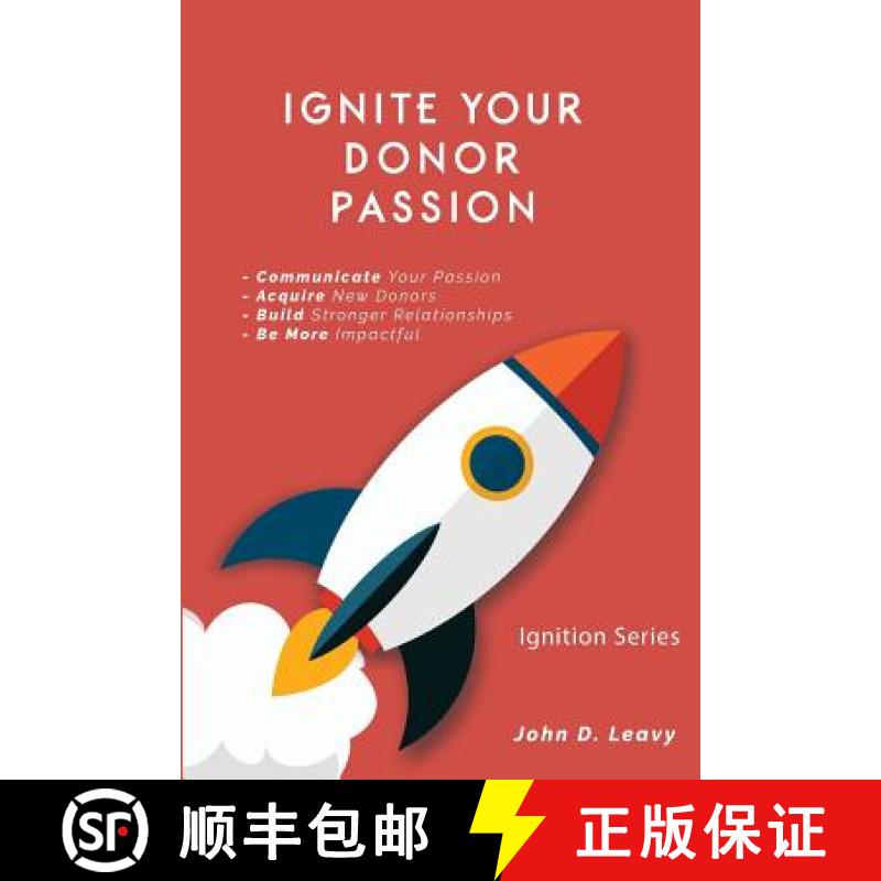 【3-4周达】Ignite Your Donor Passion [9780692992586]
