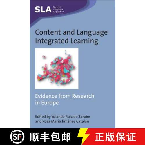 【3-4周达】Content and Language Integrated Learning : Evidence from Research in Europe [9781847691651]