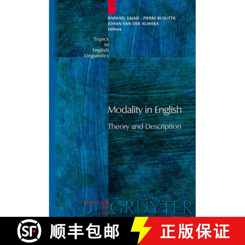【3-4周达】精装 Modality in English: Theory and Description [9783110196344]