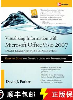 【3-4周达】Visualizing Information with Microsoft (R) Office Visio (R) 2007: Smart Diagrams for Busin... [9780071482615]