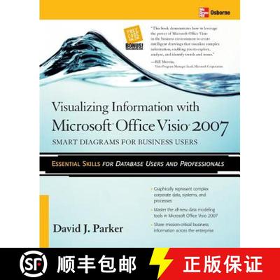 【3-4周达】Visualizing Information with Microsoft (R) Office Visio (R) 2007: Smart Diagrams for Busin... [9780071482615]