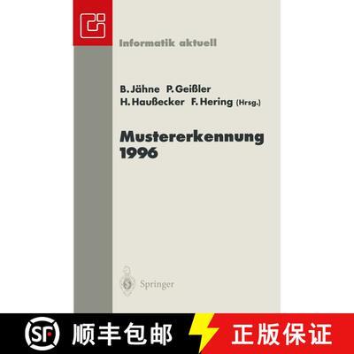 【3-4周达】Mustererkennung 1996 : 18. DAGM-Symposium Heidelberg, 11.-13. September 1996 [9783540615859]