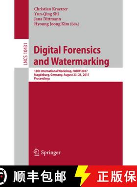 【3-4周达】Digital Forensics and Watermarking : 16th International Workshop , IWDW 2017, Magdeburg, G... [9783319641843]