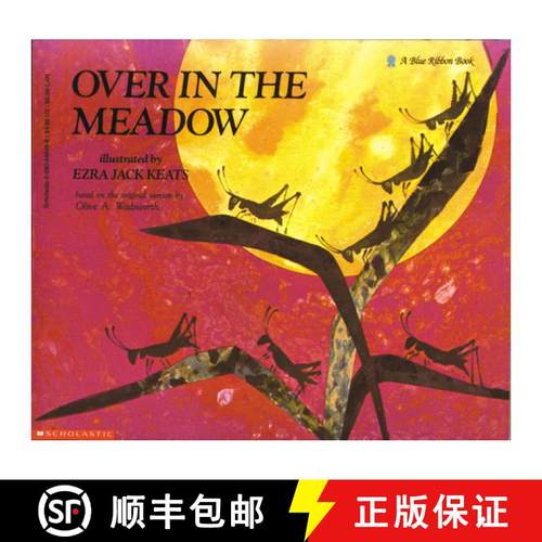 预订 廖彩杏书单 Over in the Meadow 在草原的那一边 平装 英文原版绘本 [9780590448482]