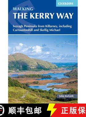 【3-4周达】Walking the Kerry Way: Iveragh Peninsula from Killarney, Including Carrauntoohill and Skel... [9781786312167]