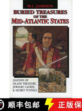 【3-4周达】Buried Treasures of the Mid-Atlantic States [9780874835311]