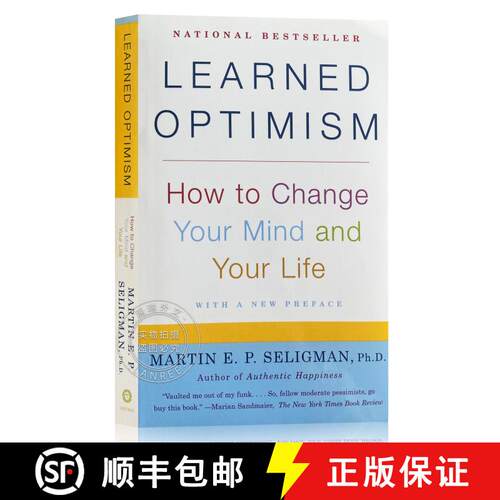 现货 活出乐观的自己 Learned Optimism: How to Change Your Mind and Your Life [9781400078394]