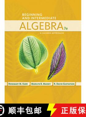 【3-4周达】Beginning and Intermediate Algebra: A Guided Approach [9781435462533]