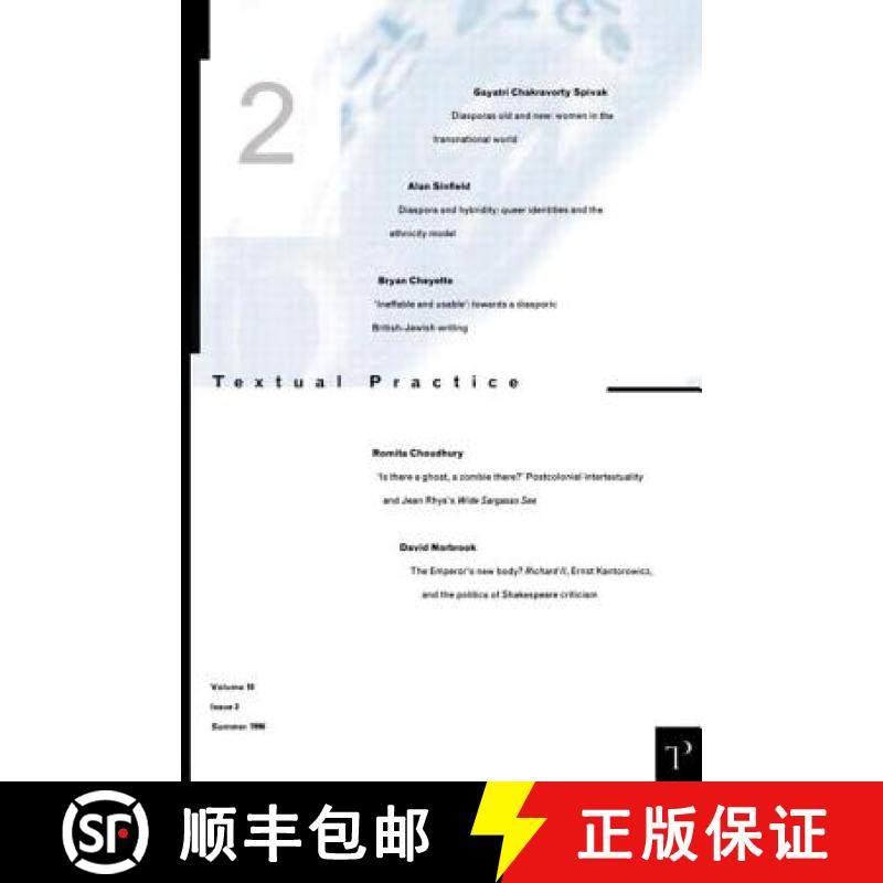 【3-4周达】Textual Practice V10 Issue 2 [9780415145657]