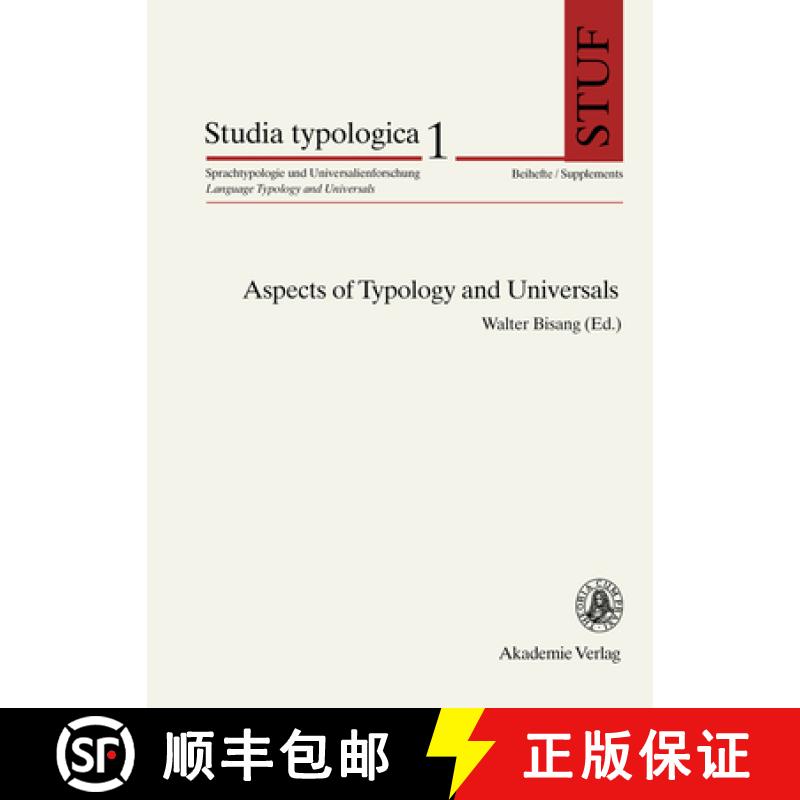【3-4周达】Aspects of Typology and Universals [9783050035598]
