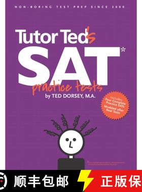 预订 Tutor Ted's SAT Practice Tests [9780983447160]