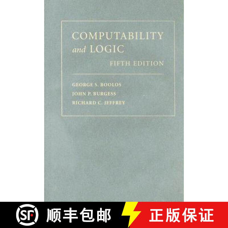 【3-4周达】Computability and Logic [9780521877527]