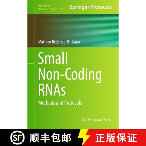 【3-4周达】精装 Small Non-Coding RNAs : Methods and Protocols [9781493925469]