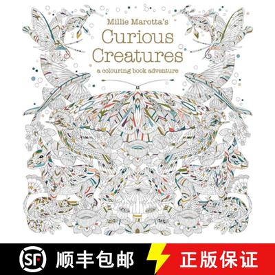 【3-4周达】Millie Marotta's Curious Creatures: a colouring book adventure [9781849943659]