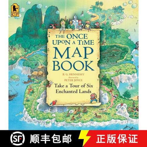 现货 童话故事地图书 The Once Upon a Time Map Book: Take a Tour of Six Enchanted Lands [9780763626822]