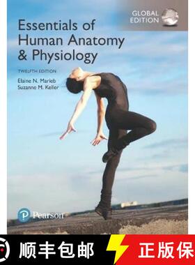 【3-4周达】Essentials of Human Anatomy & Physiology plus Pearson Modified Mastering Anatomy & Physiol... [9781292216249]