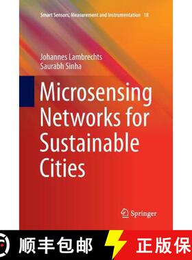【3-4周达】Microsensing Networks for Sustainable Cities (Softcover reprint of the original 1st ed. 20... [9783319803340]