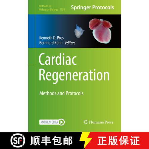 【3-4周达】精装 Cardiac Regeneration : Methods and Protocols [9781071606674]