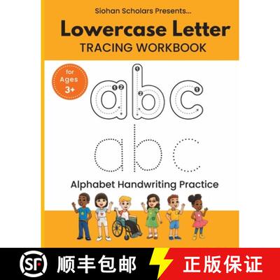 【3-4周达】Lowercase Letter Tracing Workbook [9781959451006]