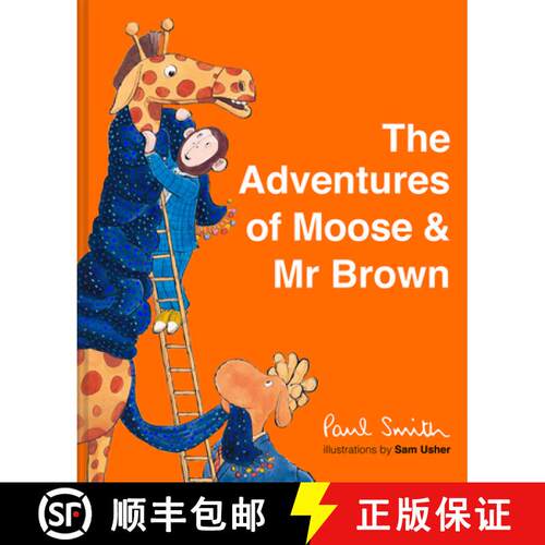 【3-4周达】精装 The Adventures of Moose & Mr. Brown [9781843654285]