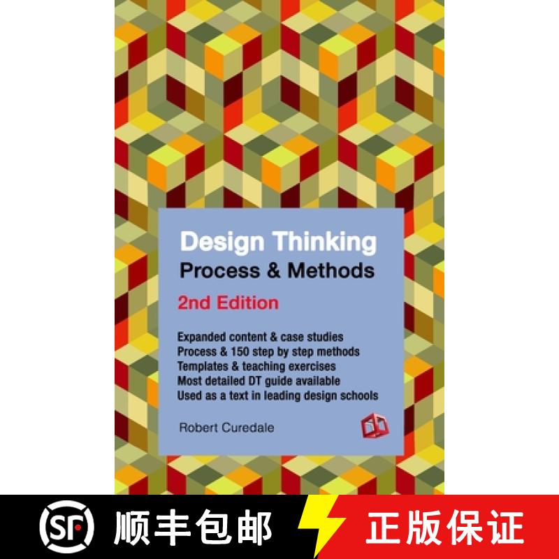 【3-4周达】Design Thinking Process & Methods Manual 2nd Edition [9781940805207]