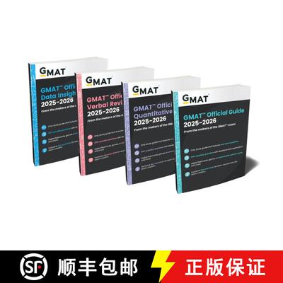 【3-4周达】GMAT官方指南2025-2026合集 GMAT Official Guide 2025 - 2026 Bundle: Books + Online Question ... [9781394333936]