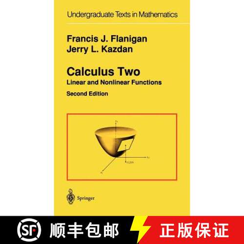 【3-4周达】精装 Calculus Two : Linear and Nonlinear Functions (Second Edition 1990) [9780387973883]