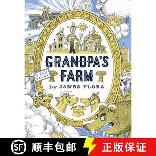 【3-4周达】精装 Grandpa's Farm [9781627311205]