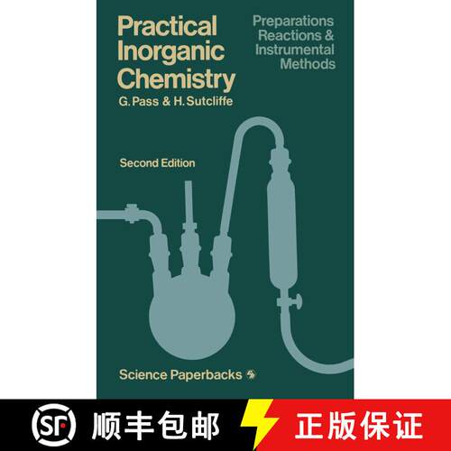 【3-4周达】Practical Inorganic Chemistry : Preparations, reactions and instrumental methods (Second E... [9780412161506]