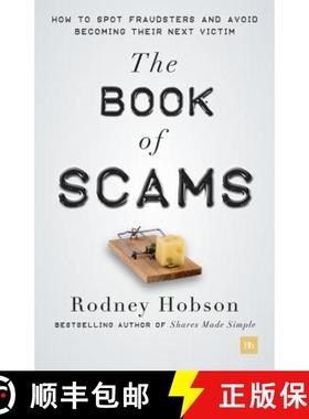 【3-4周达】Book of Scams: How to spot fraudsters and avoid becoming their next victim [9780857194862]