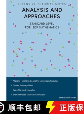 预订 Intensive Tutorial Notes - Analysis and Approaches Standard Level for IBDP Mathematics [9789887545347]