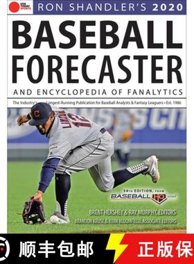 预订 Ron Shandler's 2020 Baseball Forecaster: & Encyclopedia of Fanalytics [9781629377445]