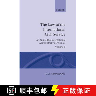 【3-4周达】精装 The Law of the International Civil Service: (As Applied by International Administrati... [9780198258803]