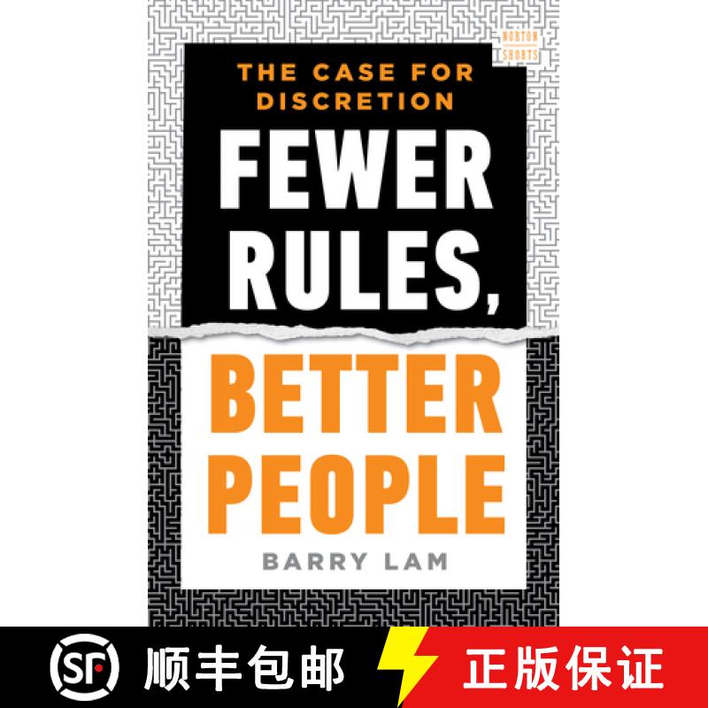 【3-4周达】精装 Fewer Rules, Better People – The Case for Discretion [9781324051244]图片