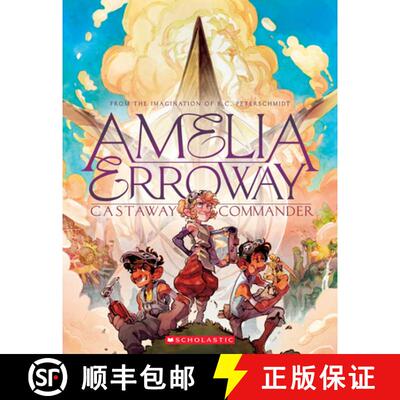 【3-4周达】Amelia Erroway: Castaway Commander: A Graphic Novel: Castaway Commander [9781338186123]