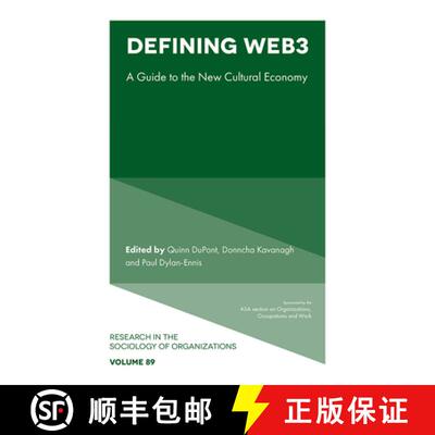 【3-4周达】Defining Web3 – A Guide to the New Cultural Economy [9781835496015]