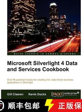 预订 Microsoft Silverlight 4 Data and Services Cookbook [9781847199843]