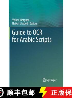 【3-4周达】Guide to OCR for Arabic Scripts [9781447140719]