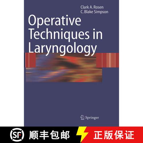 【3-4周达】Operative Techniques in Laryngology (Softcover reprint of the original 1st ed. 2008) [9783662517901]