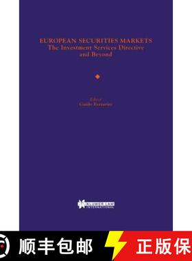 预订 European Securities Markets : The Investment Services Directive and Beyond [9789041107367]