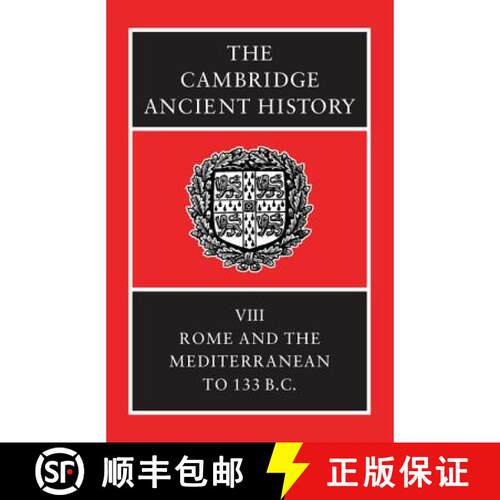 【3-4周达】精装 Cambridge Ancient History: - Rome and the Mediterranean to 133 BC [9780521234481]