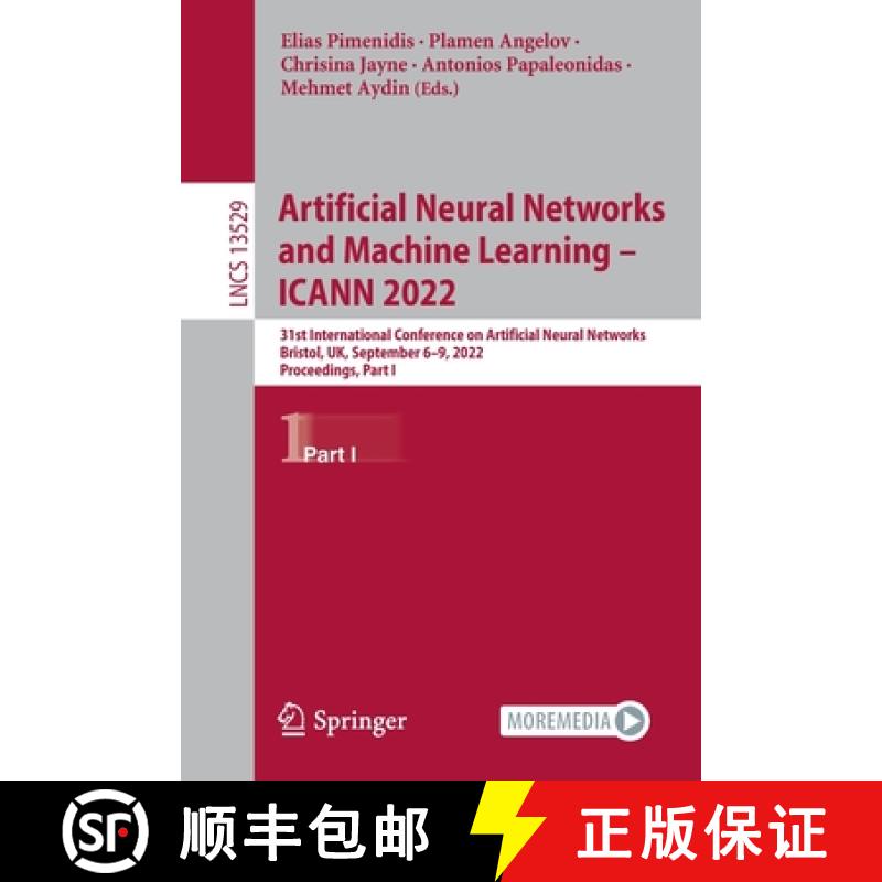 【3-4周达】Artificial Neural Networks and Machine Learning – ICANN 2022: 31st International Conferen... [9783031159183]