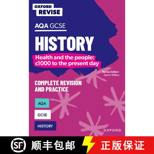 【3-4周达】Oxford Revise: AQA GCSE History: Britain: Health and the people: c1000 to the present day:... [9781382053679]