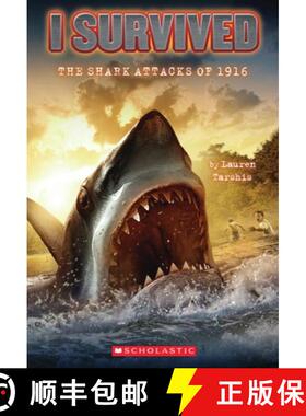 【3-4周达】I Survived the Shark Attacks of 1916 (I Survived #2): Volume 2 [9780545206952]