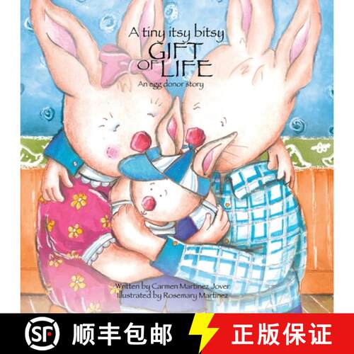 【3-4周达】A Tiny Itsy Bitsy Gift of Life, an Egg Donor Story for Boys [9786070050626]