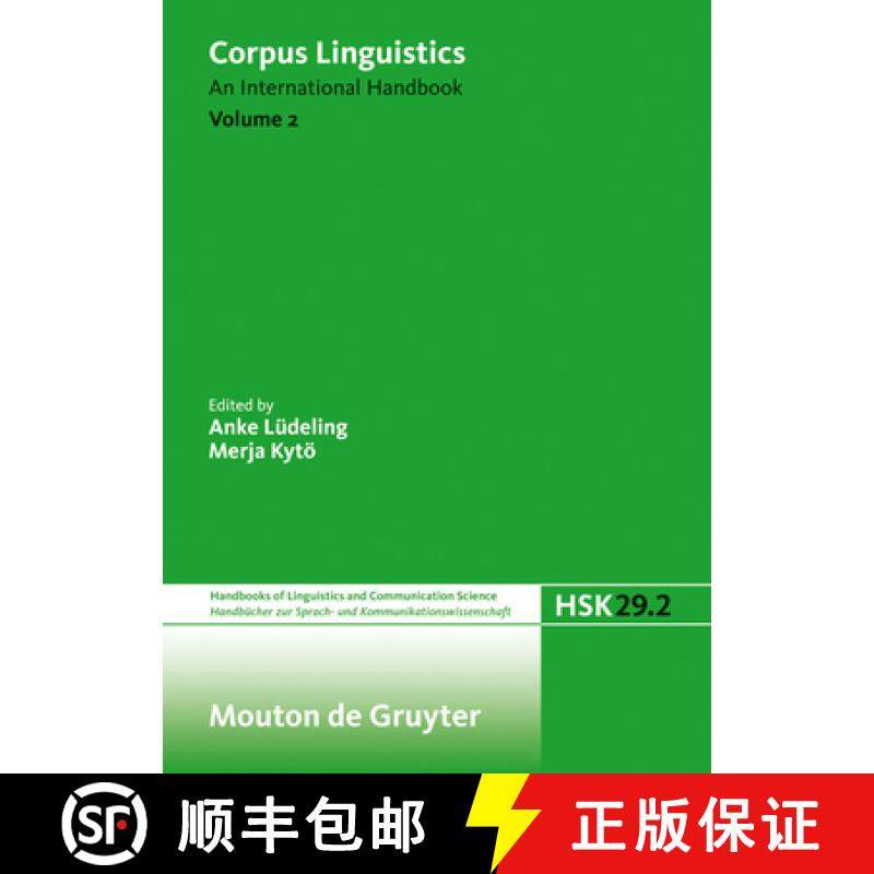 【3-4周达】Corpus Linguistics, Volume 2, Handbücher zur Sprach- und Kommunikationswissenschaft / Han... [9783110207330]