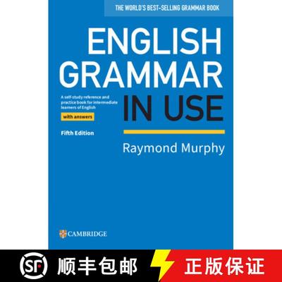 【3-4周达】English Grammar in Use Book with Answers : A Self-study Reference and Practice Book for In... [9781108457651]