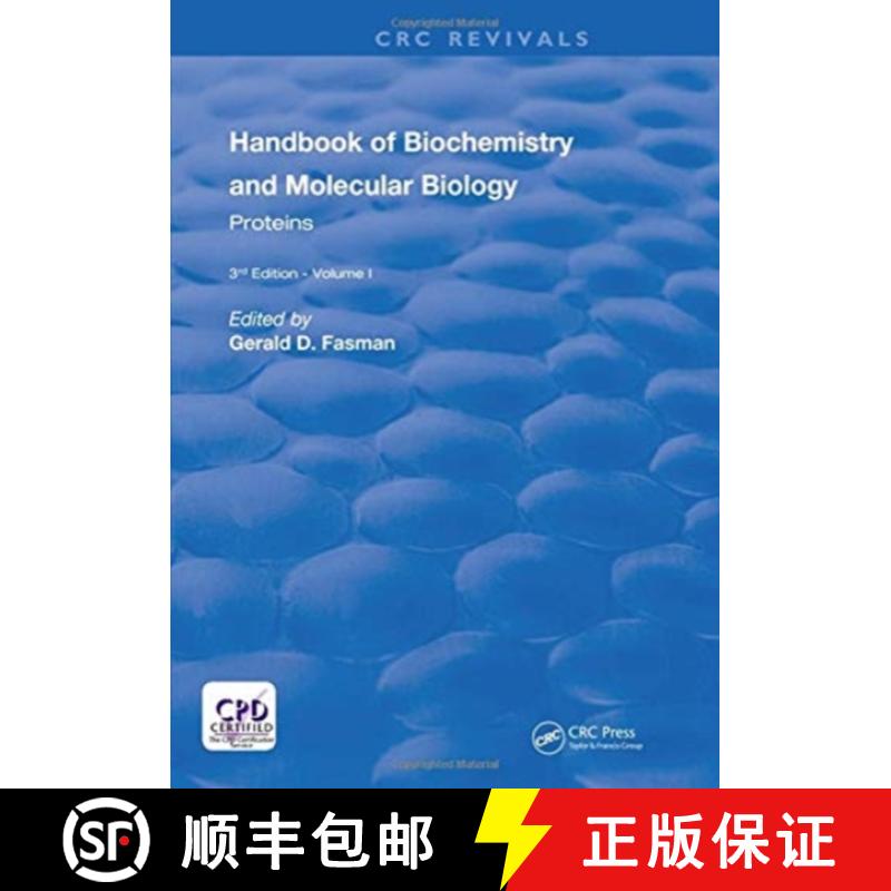 【3-4周达】Handbook of Biochemistry: Section a Proteins, Volume I [9781138596887]